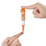 تب سنج دیجیتال سریع مقاوم در برابر آب نوک انعطاف پذیر مدل DT-K111B